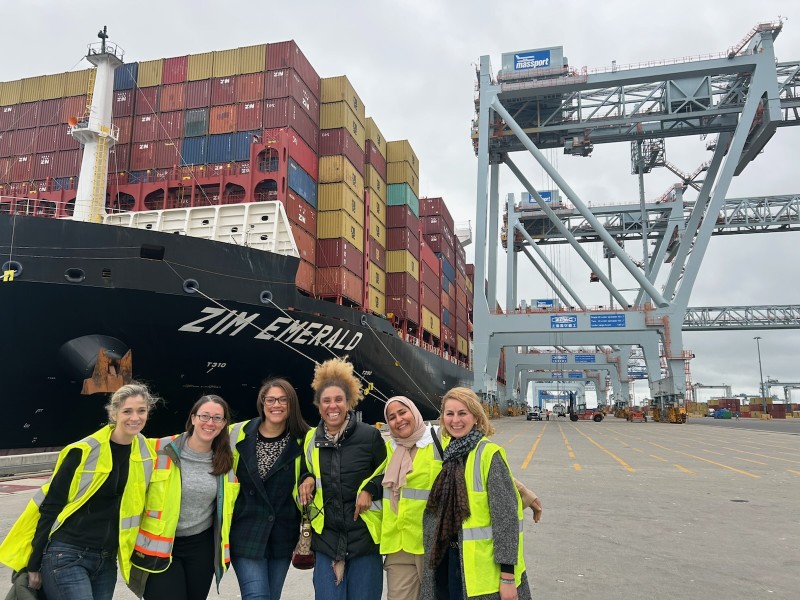 Group tour of Massport